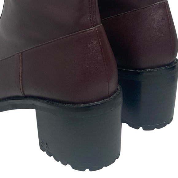 Coach Burgundy Booties - Brand New - Size 9 - Picture 7 of 9